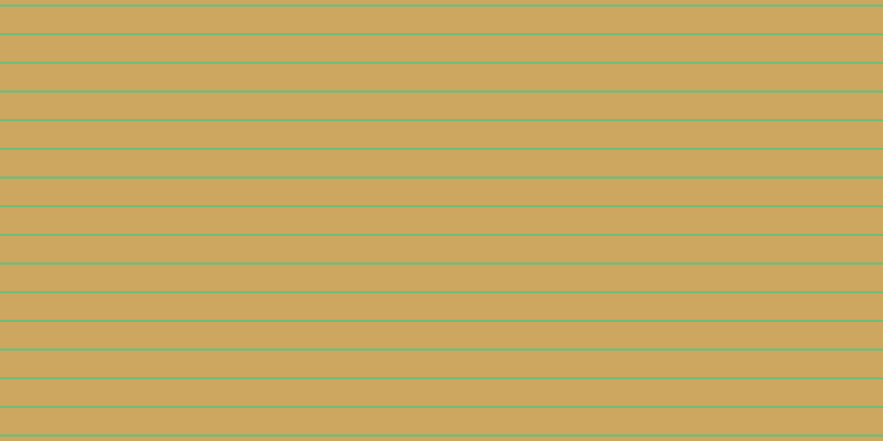 #cda660, #15d393 horizontal lines, one pixels wide, twenty-five pixels apart