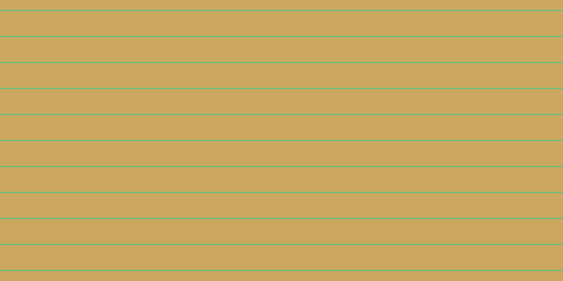 #cda660, #15d393 horizontal lines, one pixels wide, thirty-six pixels apart