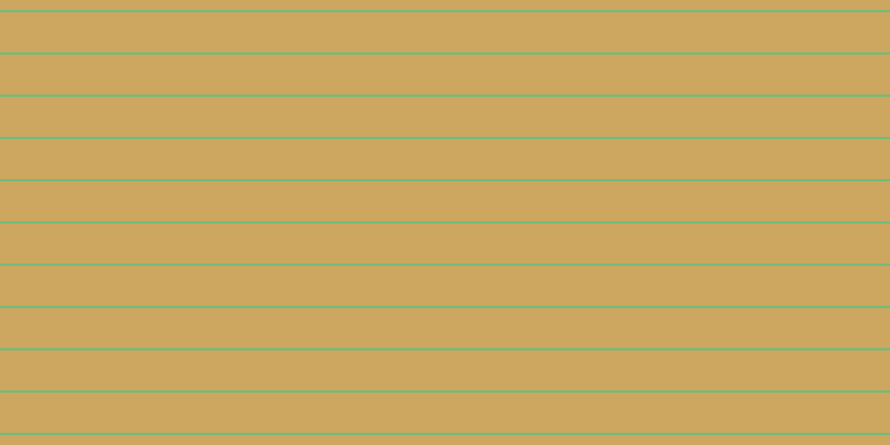 #cda660, #15d393 horizontal lines, one pixels wide, thirty-seven pixels apart