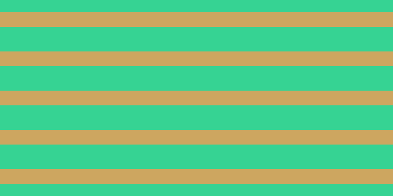 #cda660, #36d393 horizontal lines, fifty pixels wide, thirty pixels apart