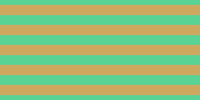 #cda660, #57d393 horizontal lines, thirty-nine pixels wide, forty-one pixels apart