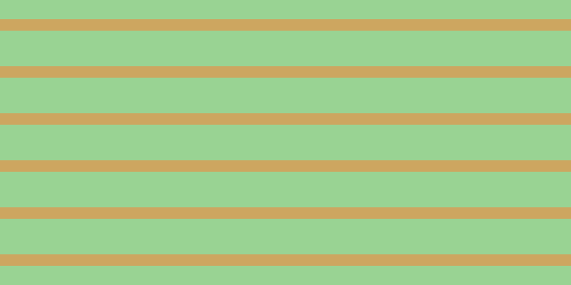 #cda660, #99d393 horizontal lines, fifty pixels wide, sixteen pixels apart
