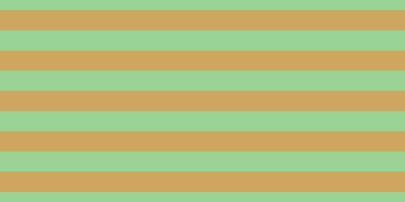 #cda660, #99d393 horizontal lines, forty pixels wide, forty pixels apart