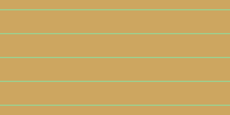 #cda660, #99d393 horizontal lines, four pixels wide, seventy-nine pixels apart