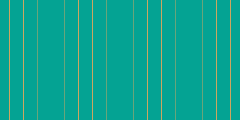 #cda660, #04a393 vertical lines, forty-four pixels wide, two pixels apart