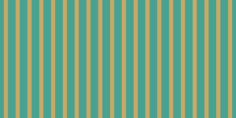 #cda660, #46a393 vertical lines, twenty-six pixels wide, fourteen pixels apart