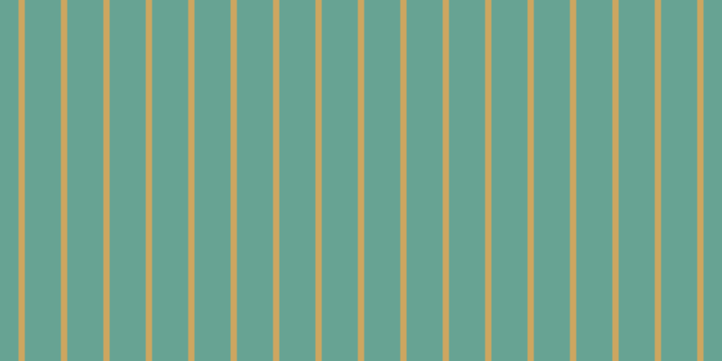 #cda660, #67a393 vertical lines, forty pixels wide, seven pixels apart