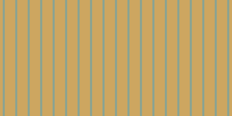 #cda660, #88a393 vertical lines, seven pixels wide, thirty-six pixels apart
