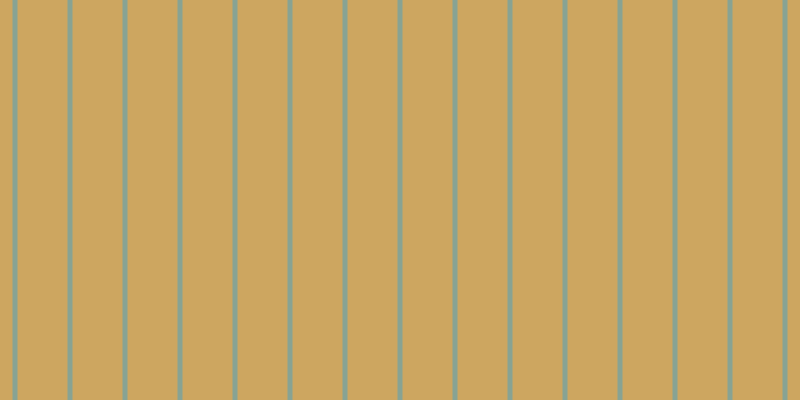 #cda660, #88a393 vertical lines, five pixels wide, fifty pixels apart
