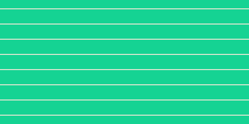 #cda660 (25%), #15d393 horizontal lines, forty-six pixels wide, three pixels apart