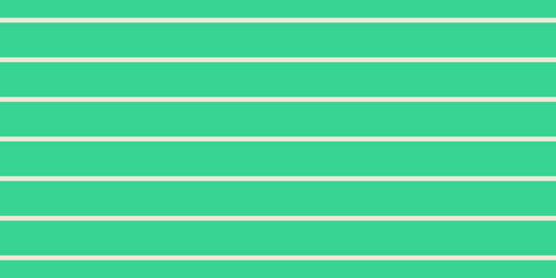 #cda660 (25%), #36d393 horizontal lines, fifty pixels wide, seven pixels apart