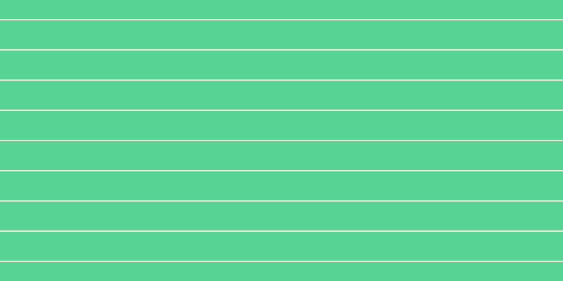 #cda660 (25%), #57d393 horizontal lines, forty-one pixels wide, two pixels apart