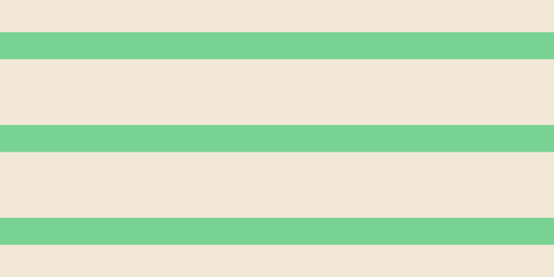#cda660 (25%), #78d393 horizontal lines, thirty-nine pixels wide, ninety-five pixels apart