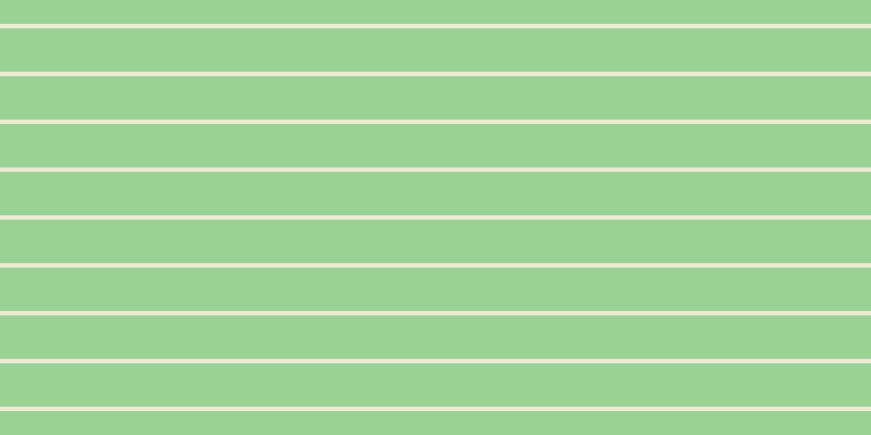 #cda660 (25%), #99d393 horizontal lines, forty pixels wide, four pixels apart