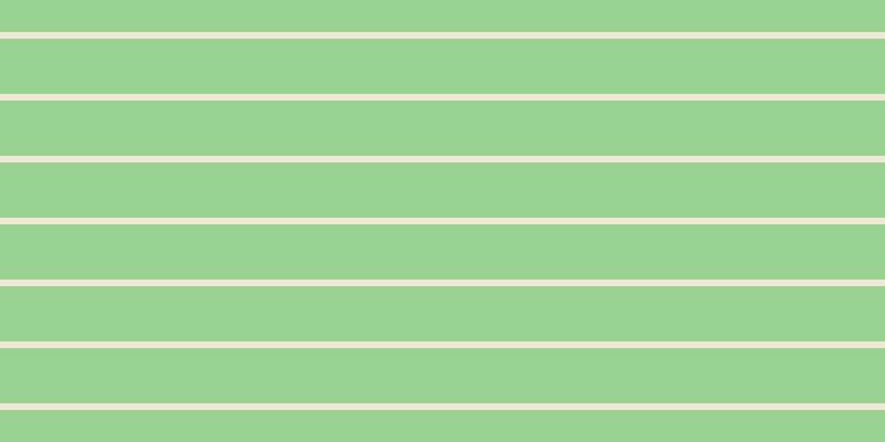 #cda660 (25%), #99d393 horizontal lines, fifty pixels wide, six pixels apart