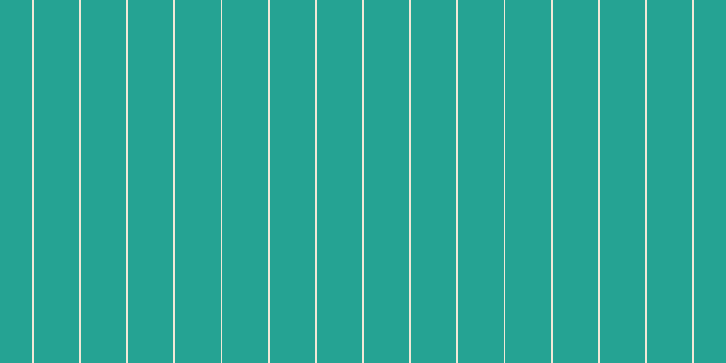 #cda660 (25%), #25a393 vertical lines, fifty pixels wide, two pixels apart