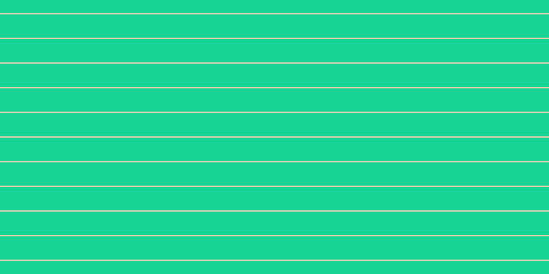 #cda660 (50%), #15d393 horizontal lines, thirty-four pixels wide, two pixels apart