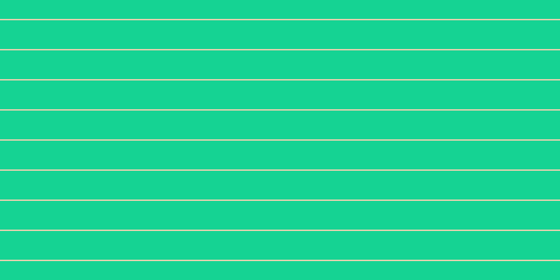 #cda660 (50%), #15d393 horizontal lines, forty-one pixels wide, two pixels apart