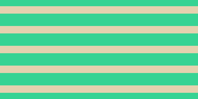#cda660 (50%), #36d393 horizontal lines, fifty pixels wide, thirty pixels apart