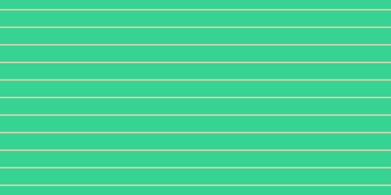 #cda660 (50%), #36d393 horizontal lines, thirty-three pixels wide, three pixels apart