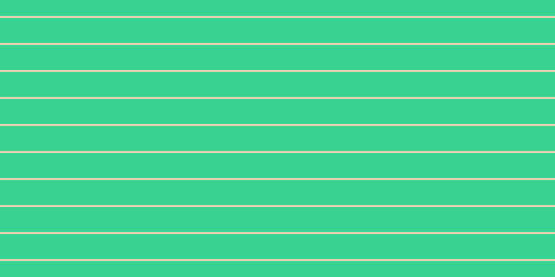 #cda660 (50%), #36d393 horizontal lines, thirty-six pixels wide, three pixels apart