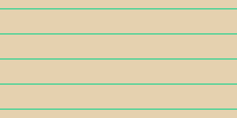#cda660 (50%), #36d393 horizontal lines, four pixels wide, eighty-one pixels apart