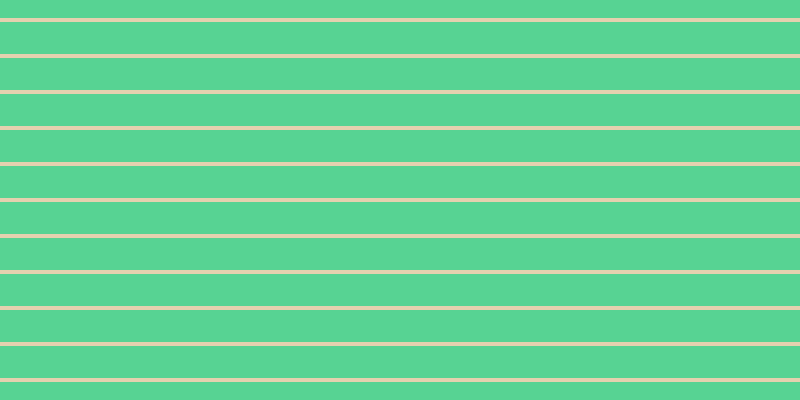 #cda660 (50%), #57d393 horizontal lines, thirty-two pixels wide, four pixels apart