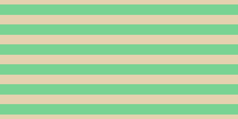#cda660 (50%), #78d393 horizontal lines, thirty-five pixels wide, thirty-two pixels apart