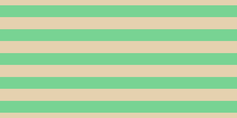 #cda660 (50%), #78d393 horizontal lines, forty pixels wide, forty-one pixels apart