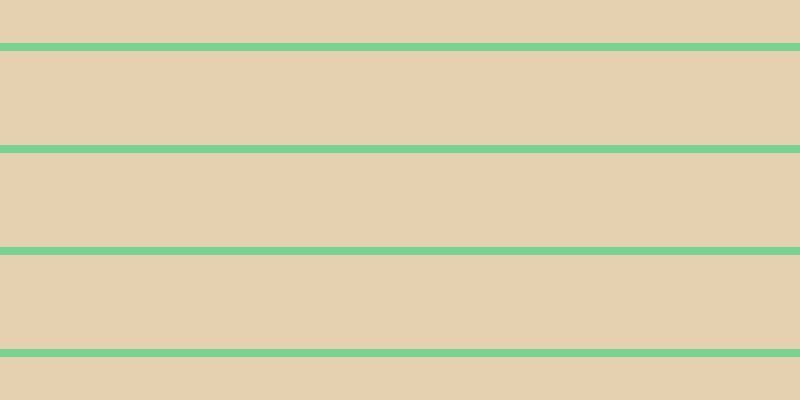 #cda660 (50%), #78d393 horizontal lines, eight pixels wide, ninety-four pixels apart