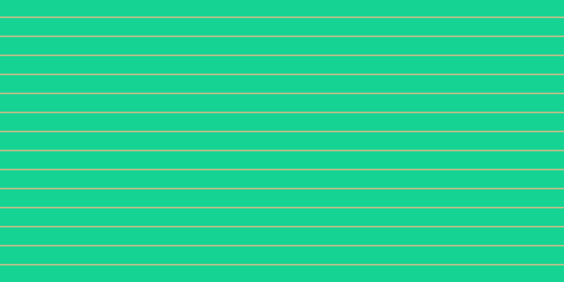 #cda660 (75%), #15d393 horizontal lines, twenty-five pixels wide, two pixels apart