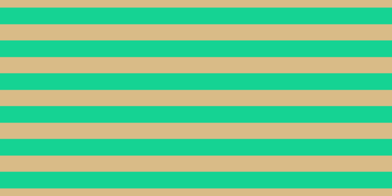 #cda660 (75%), #15d393 horizontal lines, thirty-four pixels wide, thirty-three pixels apart