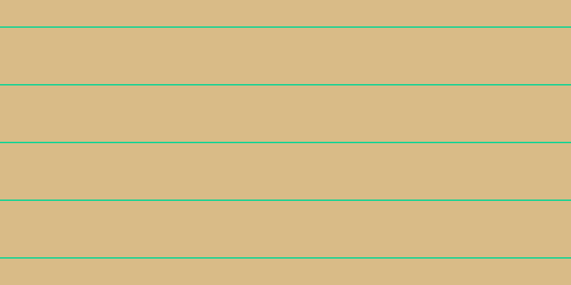 #cda660 (75%), #15d393 horizontal lines, two pixels wide, seventy-nine pixels apart