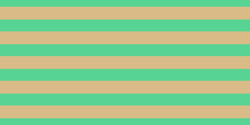 #cda660 (75%), #57d393 horizontal lines, thirty-eight pixels wide, forty-one pixels apart