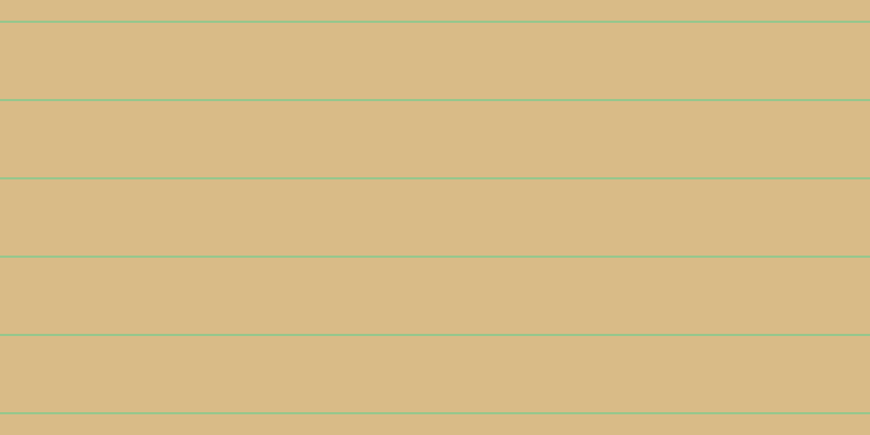 #cda660 (75%), #57d393 horizontal lines, one pixels wide, seventy-one pixels apart