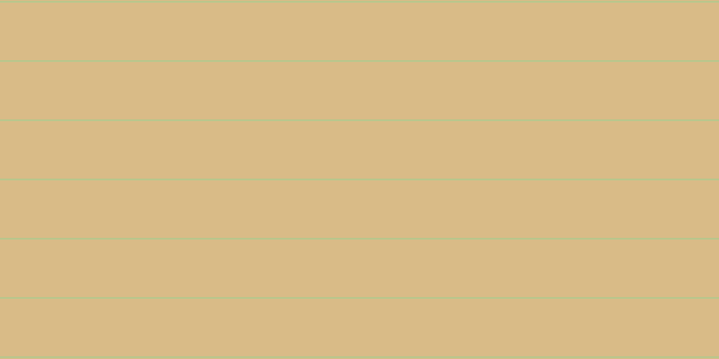 #cda660 (75%), #99d393 horizontal lines, one pixels wide, sixty-five pixels apart