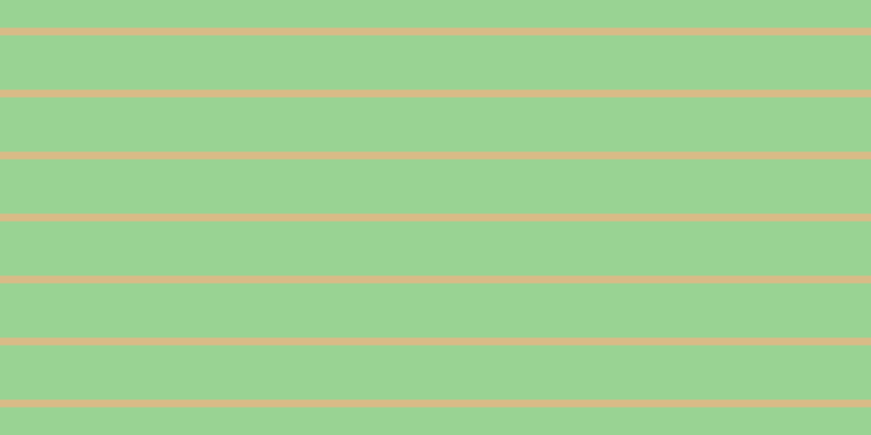 #cda660 (75%), #99d393 horizontal lines, fifty pixels wide, seven pixels apart