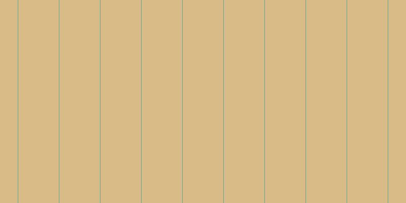 #cda660 (75%), #67a393 vertical lines, one pixels wide, eighty pixels apart