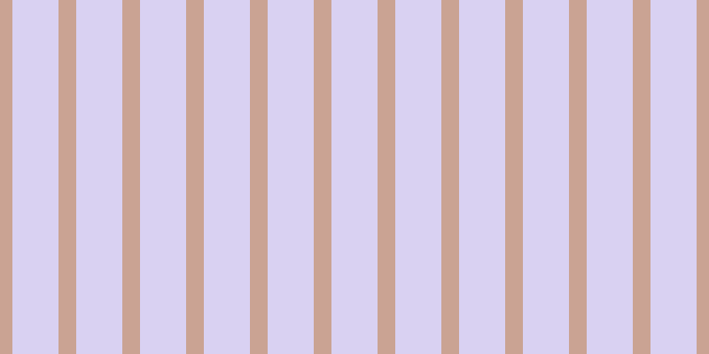 #cdc4ee (75%), #caa393 vertical lines, twenty pixels wide, fifty-two pixels apart