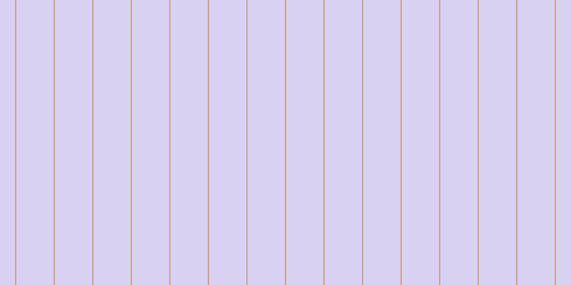 #cdc4ee (75%), #caa393 vertical lines, two pixels wide, fifty-two pixels apart