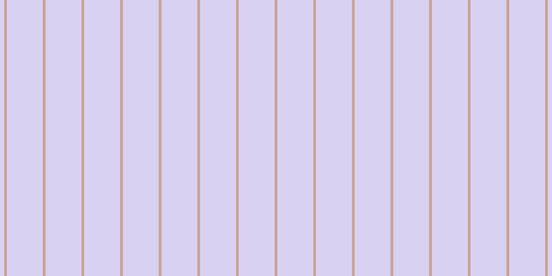 #cdc4ee (75%), #caa393 vertical lines, four pixels wide, fifty-two pixels apart