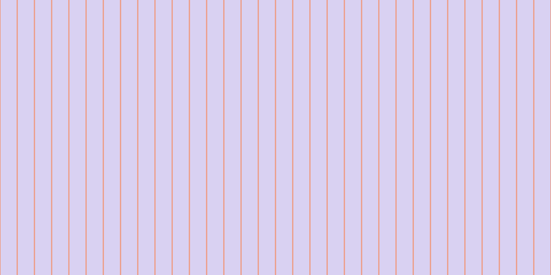 #cdc4ee (75%), #eba393 vertical lines, two pixels wide, twenty-three pixels apart