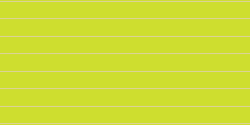 #cede2f, #dbd393 horizontal lines, four pixels wide, fifty-two pixels apart