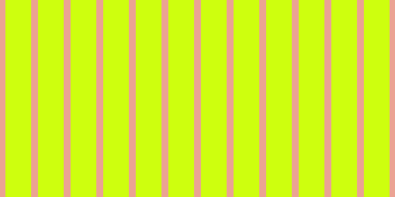 #ceff0e, #eba393 vertical lines, fourteen pixels wide, fifty-two pixels apart