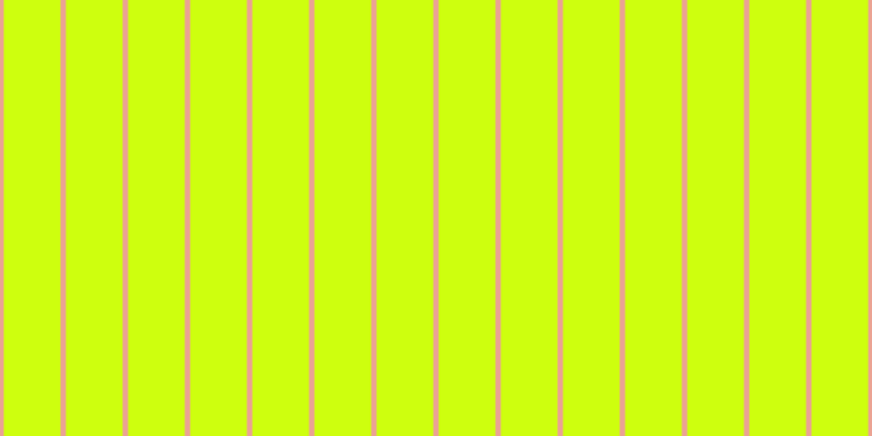 #ceff0e, #eba393 vertical lines, five pixels wide, fifty-two pixels apart