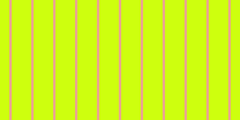 #ceff0e, #eba393 vertical lines, eight pixels wide, sixty-five pixels apart