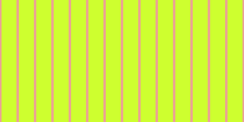 #ceff2f, #eba393 vertical lines, eight pixels wide, forty-nine pixels apart