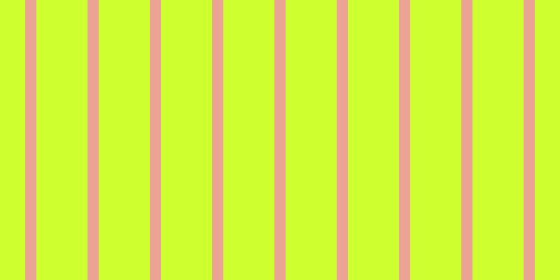 #ceff2f, #eba393 vertical lines, sixteen pixels wide, seventy-three pixels apart