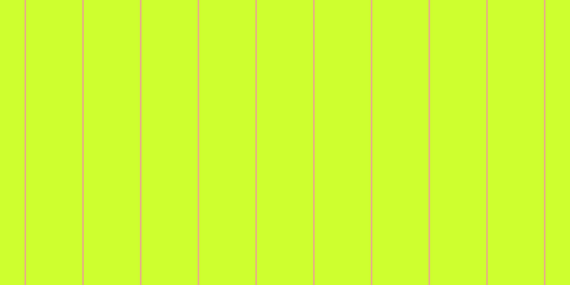 #ceff2f, #eba393 vertical lines, two pixels wide, seventy-nine pixels apart