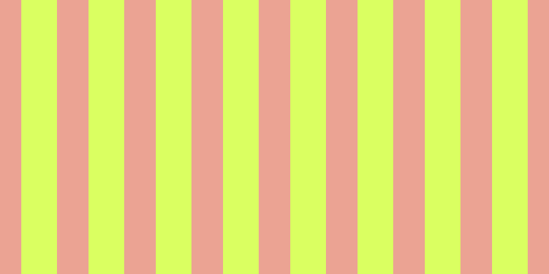 #ceff2f (75%), #eba393 vertical lines, forty-six pixels wide, fifty-two pixels apart
